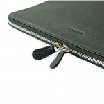 กระเป๋าใส่ ipad / tablet Tech. Folio Black Color Full Grain Cow Leather ESSENTIAL for Journey